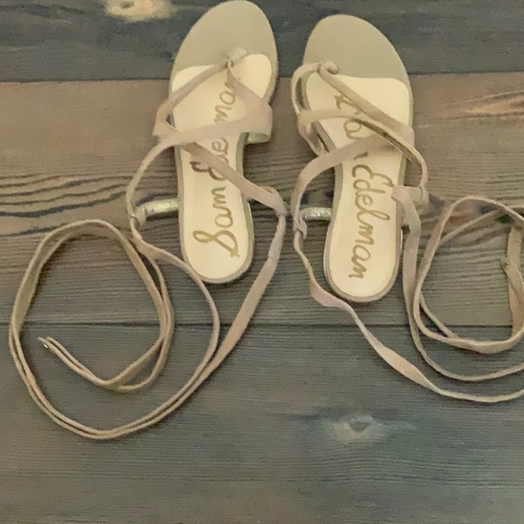 Sam Edelman Davina Throng Boho Ankle Wrap Sandals Women’s Size 9 - Picture 9 of 12